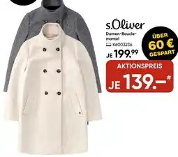 Galeria s.Oliver Damen-Bouclemantel Angebot