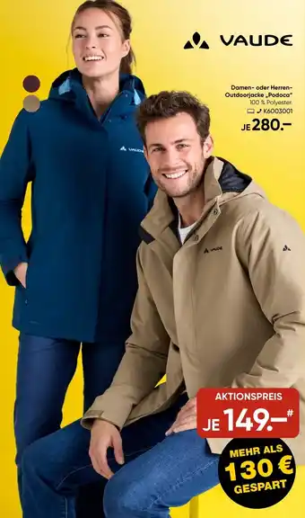 Galeria VAUDE Damen oder Herren Outdoorjacke „Podoca" Angebot