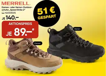 Galeria MERRELL Damen- oder Herren-Outdoorschuhe ,,Speed Strike 2" Angebot