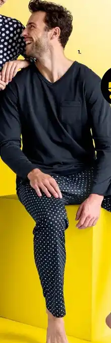 Galeria CALIDA Schlafanzug mit langer Hose Angebot