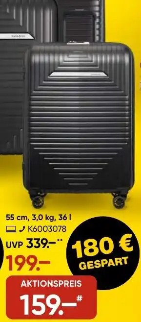 Galeria Samsonite 4-Doppelrollen-Trolley-Serie GATEWAY Angebot