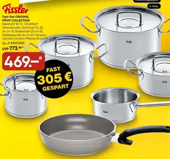 Galeria Fissler Topf-Set ORIGINAL PROFI COLLECTION Angebot
