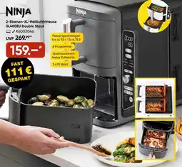 Galeria NINJA 2-Ebenen-XL-Heißluftfritteuse SL400EU Double Stack Angebot
