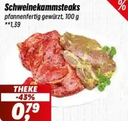 Simmel Schweinekammsteaks Angebot