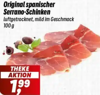 Original spanischer Serrano-Schinken