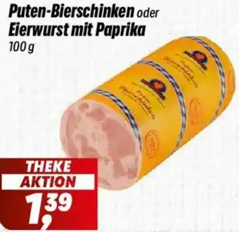 Simmel Puten-Bierschinken oder Eierwurst mit Paprika Angebot