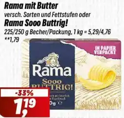 Simmel Rama mit Butter oder Rama Sooo Buttrig! Angebot