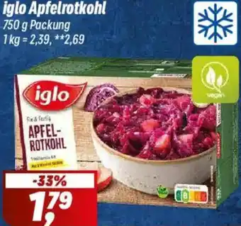 Simmel iglo Apfelrotkohl Angebot