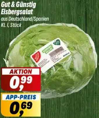Simmel Gut&Günstig Eisbergsalat Angebot