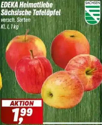Simmel EDEKA Heimatliebe Sächsische Tafeläpfel Angebot