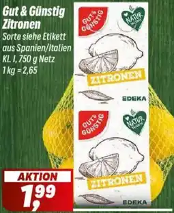 Simmel Gut & Günstig Zitronen Angebot
