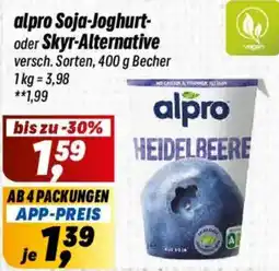 Simmel alpro Soja-Joghurt- oder Skyr-Alternative Angebot