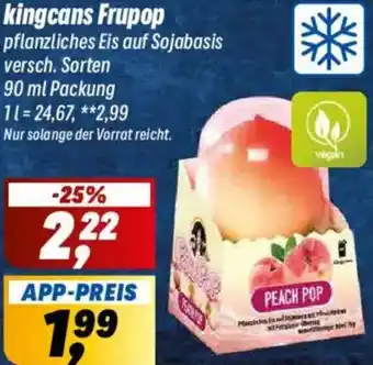 Simmel kingcans Frupop Angebot