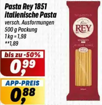 Simmel Pasta Rey 1851 italienische Pasta Angebot