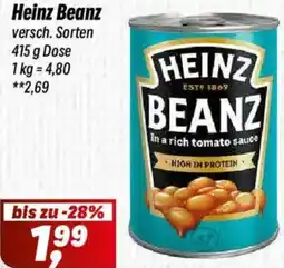 Simmel Heinz Beanz Angebot