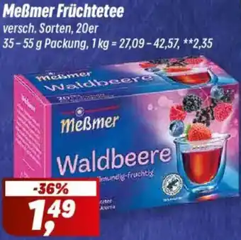 Simmel Meßmer Früchtetee Angebot