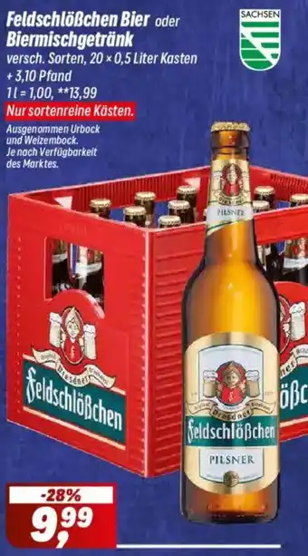 Simmel Feldschlößchen Bier oder Biermischgetränk Angebot