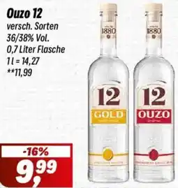 Simmel Ouzo 12 Angebot