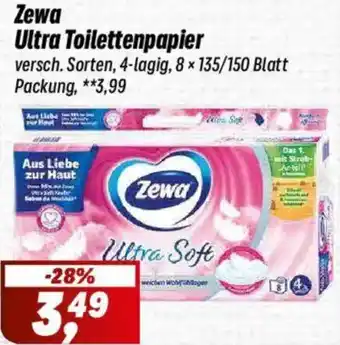 Simmel Zewa Ultra Toilettenpapier Angebot