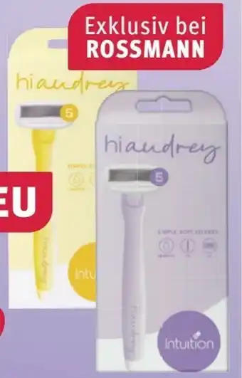 Rossmann Intuition Rasierer Angebot