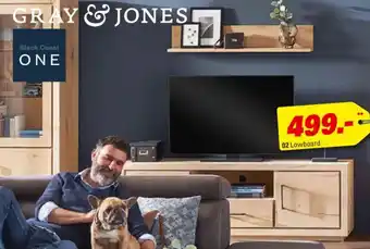 Höffner GRAY & JONES Lowboard Angebot
