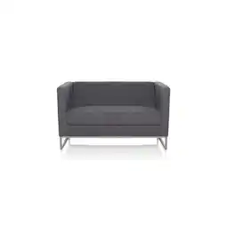 Netto Marken-Discount hjh OFFICE Lounge Sofa BARBADOS Stoff mit Armlehnen Angebot