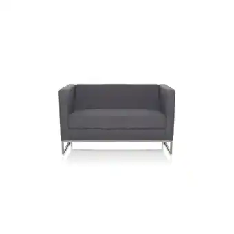 Netto Marken-Discount hjh OFFICE Lounge Sofa BARBADOS Stoff mit Armlehnen Angebot