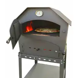 Netto Marken-Discount acerto Profi Pizzaofen für den Garten - 64x63x68 cm mit Gestell Angebot