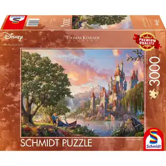 Netto Marken-Discount Schmidt Spiele Puzzle Thomas Kinkade Studios: Belle's Magical World Angebot