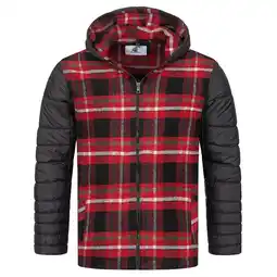 Netto Marken-Discount Rock Creek Winterjacke Kariert Regular Fit Angebot