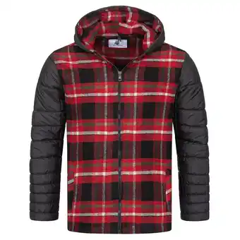 Netto Marken-Discount Rock Creek Winterjacke Kariert Regular Fit Angebot