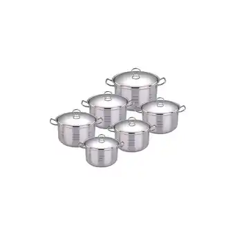 Netto Marken-Discount 6er-Set Edelstahl Kochtopf Angebot