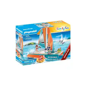 Netto Marken-Discount PLAYMOBIL 71043 - Family Fun - Katamaran Angebot