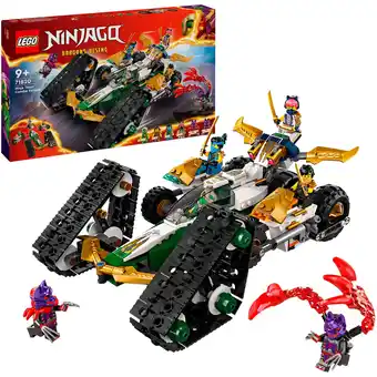Netto Marken-Discount LEGO Konstruktionsspielzeug Ninjago Kombi-Raupe des Ninja-Teams Angebot