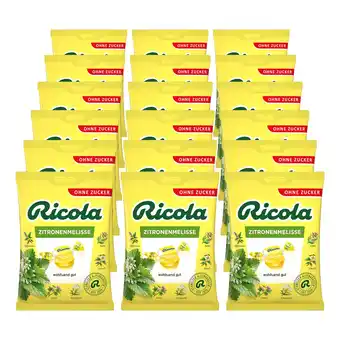 Netto Marken-Discount Ricola Bonbons Zitronenmelisse ohne Zucker 75 g, 18er Pack Angebot