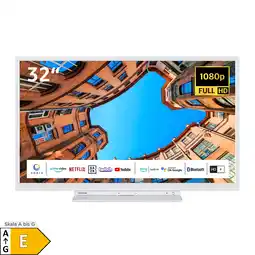 Netto Marken-Discount Toshiba 32LK3C64DAW 32 Zoll Fernseher/Smart TV (Full HD, HDR, Alexa Built-In, Triple-Tuner) Angebot
