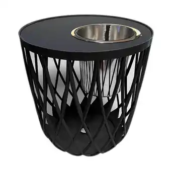 Netto Marken-Discount COOTAB COOLER TABLE Beistelltisch mit Edelstahl-Weinkühler Dubai 45 cm Angebot