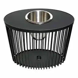 Netto Marken-Discount COOTAB COOLER TABLE Beistelltisch mit Edelstahl-Kühler Stockholm 46 cm Angebot
