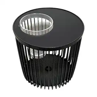 Netto Marken-Discount COOTAB COOLER TABLE Beistelltisch mit Acryl-Weinkühler Copenhagen 45 cm Angebot