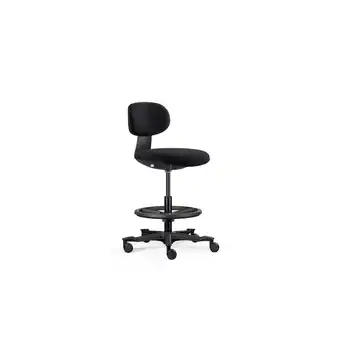 Netto Marken-Discount hjh OFFICE Arbeitsstuhl WORK MF2 Stoff ohne Armlehnen Angebot