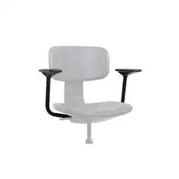 Netto Marken-Discount hjh OFFICE Armlehne TOP WORK B - A Eisen, pulverbeschichtet Angebot