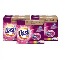 Netto Marken-Discount Dash Vollwaschmittel Color Frische, 3 in 1 Caps für bunte Wäsche, 18 Waschladungen, 5er Pack Angebot