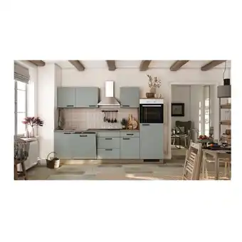 Netto Marken-Discount Flexwell Landhaus_Küchenzeile inkl. Elektrogeräte 280 cm - G-280-2320-016-VERONA Angebot