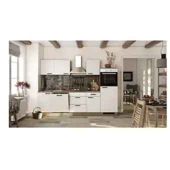 Netto Marken-Discount Flexwell Landhaus_Küchenzeile inkl. Elektrogeräte 280 cm - G-280-2320-016-JULIA Angebot