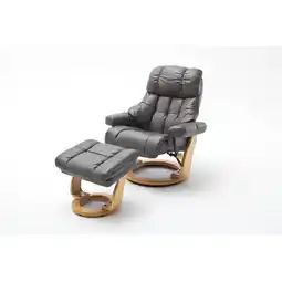 Netto Marken-Discount iNNoSeat by MCA + CALGARY XXL Relaxer 180 mit Hocker - versch. Ausführungen - schlamm natur Angebot