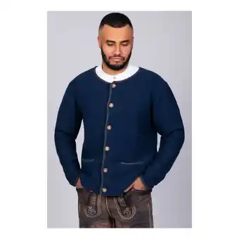 Netto Marken-Discount Trachten Strickjacke Felix königsblau Angebot