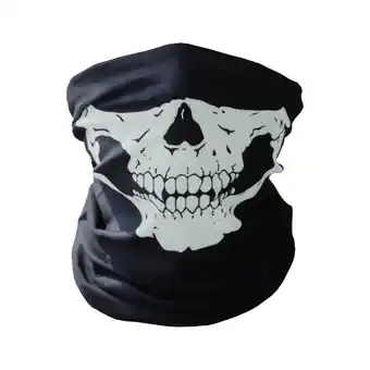 Netto Marken-Discount Weiße Skelettmaske / Schal / Schal Halloween - Skelettmaske Angebot
