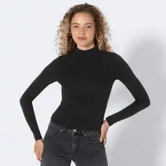 NKD Damen-Langarmshirt mit Stehkragen Angebot