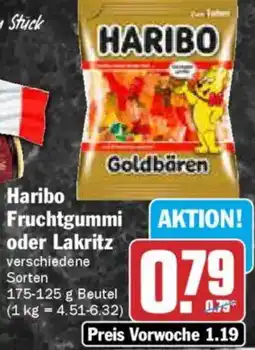 AEZ Haribo Fruchtgummi Angebot