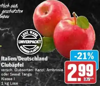 AEZ Italien/Deutschland Clubäpfel Angebot